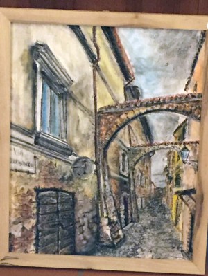 Civita Castellana - Estemporanea del liceo Midossi