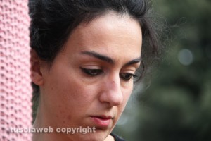 L'attivista Roberta Sperduti