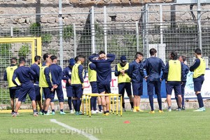 Sport - Calcio - Viterbese - L'allenamento di oggi