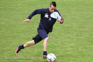 Sport - Calcio - Viterbese - Il test di metà settimana - Samuele Neglia