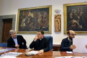 La presentazione del film "Chiamatemi Francesco"