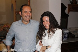 Sergio Caci e Antonella Sberna