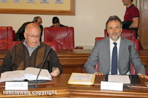 Viterbo - Consiglio provinciale - Quintarelli e Cimarello