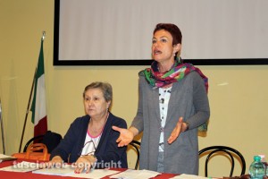 Laura Calcagnini e Liliana Farronato