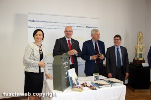 Tiziana Morandi, Luciano Tola, Leonardo Michelini e l'architetto Di Palma