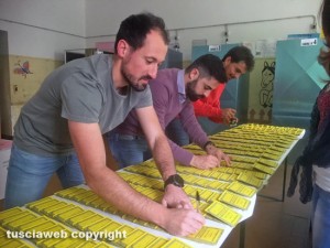 Referendum - Un seggio elettorale