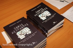 "Sensi ristretti", il libro di Federico Caputo presentato al tribunale di Viterbo