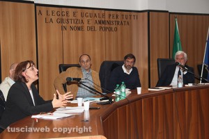 Il tavolo dei relatori