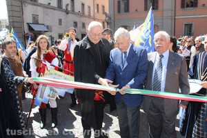 Viterbo - San Pellegrino in Fiore 2016 - Il taglio del nastro