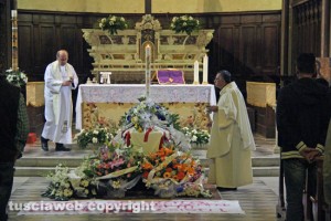 Tarquinia - I funerali di Edoardo Costa