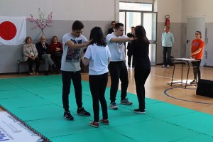 Sport - Arti marziali - L'esibizione Fijlkam a Civita Castellana