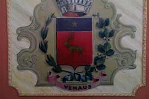 Venasus - Lo stemma del comune
