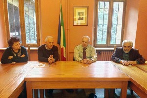 Venasus - Il sindaco di Corchiano Bengasi Battisti all'incontro sulla linea Tav