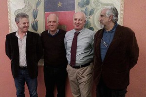 Venasus - Il sindaco di Corchiano Bengasi Battisti all'incontro sulla linea Tav