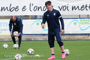 Sport - Calcio - Viterbese - L'allenamento di ieri al Rocchi