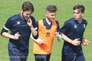 Sport - Calcio - Viterbese - L'allenamento di ieri