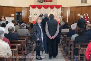 Viterbo - I funerali di Carmelo Bonarrigo
