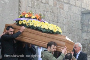 Viterbo - I funerali di Carmelo Bonarrigo