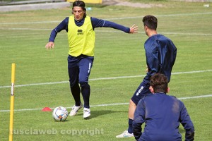 Sport - Calcio - Viterbese - L'allenamento di ieri al Rocchi - Scardala e Selvatico