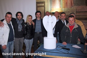 Viterbo - Santa Rosa - Minimacchina centro storico - Il team di Luce di Rosa