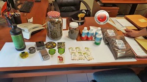 La marijuana sequestrata dai carabinieri