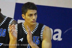 Sport - Basket - Scott Ulaneo con la maglia della Stella azzurra Roma