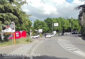 Viterbo - Il posto di blocco