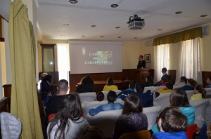 Carabinieri - Gli studenti in visita al comando provinciale