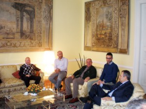 L'incontro con l'ambasciatore 