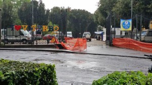 Ingresso al campo soccorritori