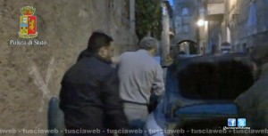 Tarquinia - Polizia - L'arresto di Massimiliano Vastante