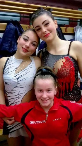 Sport - Pattinaggio - Libertas Pilastro - Nicole D’Orazio, Ilaria Savelli e Giorgia Savelli