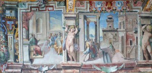Palazzo Chigi - Affreschi sala di san Paolo