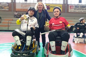 Sport - Hochey - La consegna del ricordo della manifestazione
