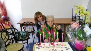 Pia Micheli con la segretaria Laura Fastelli