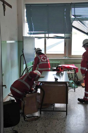 Scenario alla scuola Egidi