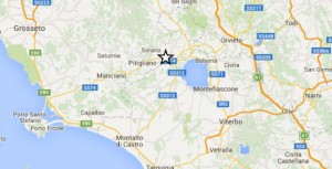 Scossa di terremoto vicino al lago di Bolsena