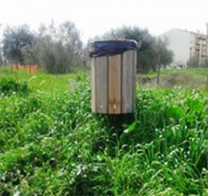 Erba alta al parco delle Querce a Santa Barbara