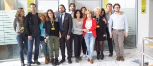 Il team degli uffici postali di Viterbo