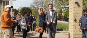 Montefiascone - Il taglio del nastro del centro l'Aquilone
