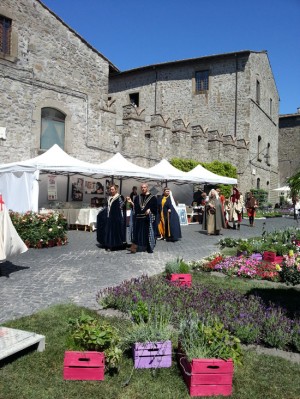 Gli stand Cna a san Pellegrino in fiore 