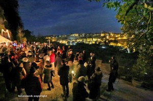La via Crucis a Orte