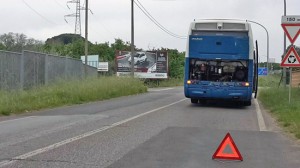 Ronciglione - Il bus in panne