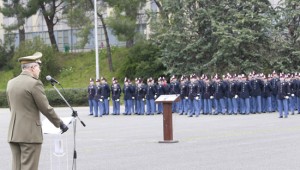 Viterbo - Esercito - La consegna dello spadino al 18esimo corso Lealtà