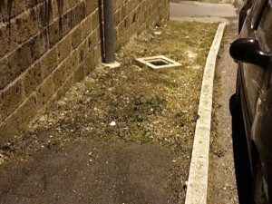 Vallerano - Il degrado nello stabile abbandonato 