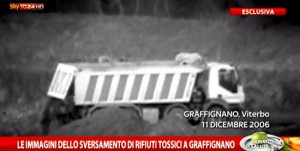 Graffignano - Il servizio di Sky Tg24 sui terreni contaminati in località Pascolaro