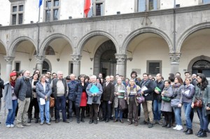 Viterbo - Il sopralluogo per "Le piazze fanno... Centro"