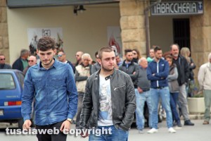 Pescia Romana - Schianto sull'Aurelia - I funerali di Gian Marco Benni