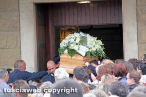 Pescia Romana - Schianto sull'Aurelia - I funerali di Gian Marco Benni