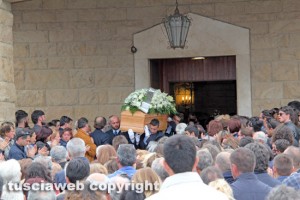Pescia Romana - Schianto sull'Aurelia - I funerali di Gian Marco Benni
